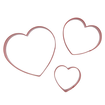 PME Hearts Cookie Cutter - Set of 3